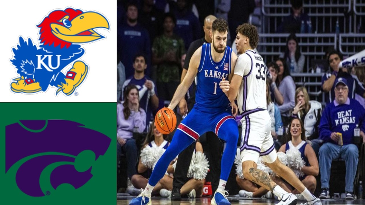 Kansas State Wildcats Vs Kansas Jayhawks Full GAME HIGHLIGHTS Mar 7, 2026 Men's College Basketball