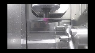 Automatically clean part CNC machine