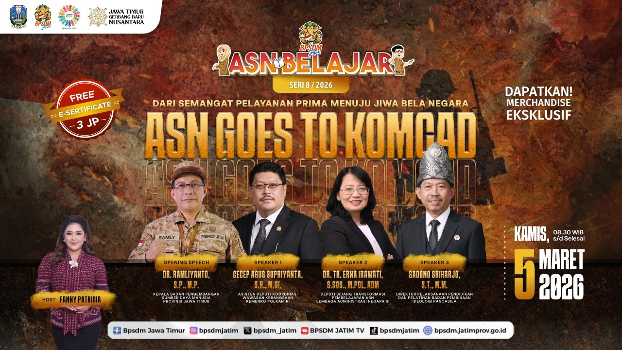 ASN Belajar Seri 8 | 2026 - ASN Goes To Komcad