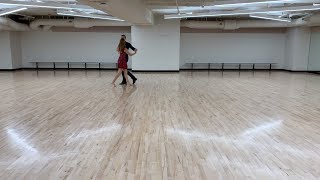 Cross-Step Waltz - Waterfall Grapevine Inside Turn