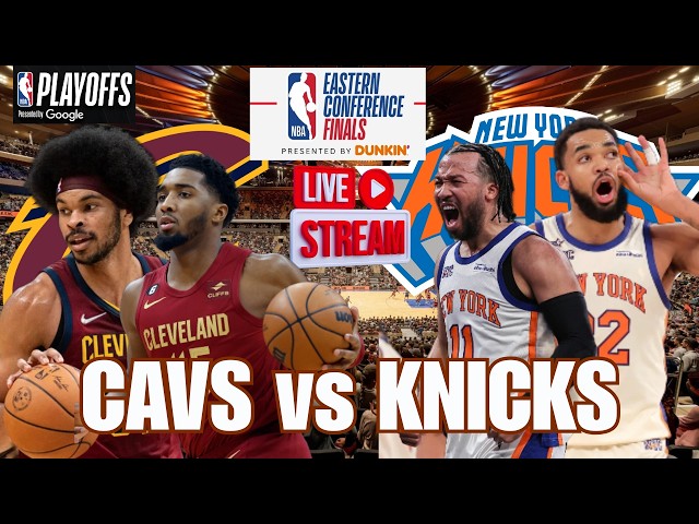 🏀 NBA  PLAYOFFS 🏀 Cleveland Cavaliers vs New York Knicks LIVE Play by Play & Reaction Game 1