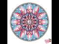 Colour with me a Mandala in Happy Color App