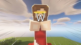 A Higher Power gave me this Minecraft Bedwars win