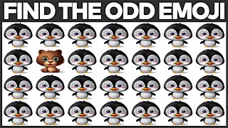 HOW GOOD ARE YOUR EYES #13 - Find The Odd Emoji Out - Emoji Puzzle Quiz