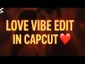 Trending Cinematic Love Vibe Reel Editing Tutorial In CapCut | Rahul Royzzz
