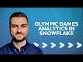 Olympic Games Analytics In Snowflake