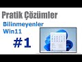 Win11 bilinmeyen touchpad özellikleri #1  #pratikçözümler