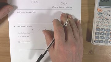 Pearson Specimen Paper Set 1 Foundation 3F Q1 to Q4