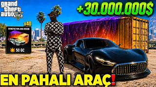 OYUNUN EN PAHALI ARABASINI ALDIM! 2000 GC’LİK DEV AÇILIŞ! | GTA V 22. Bölüm