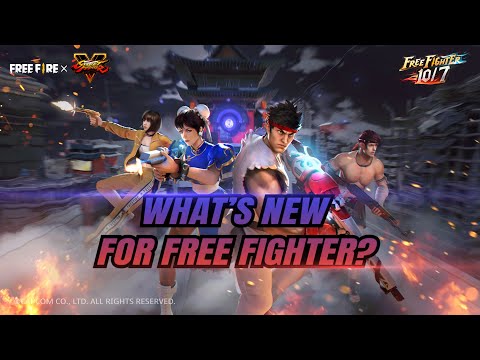 Free Fire x Street Fighter V - Skin Changes Preview | Garena Free Fire