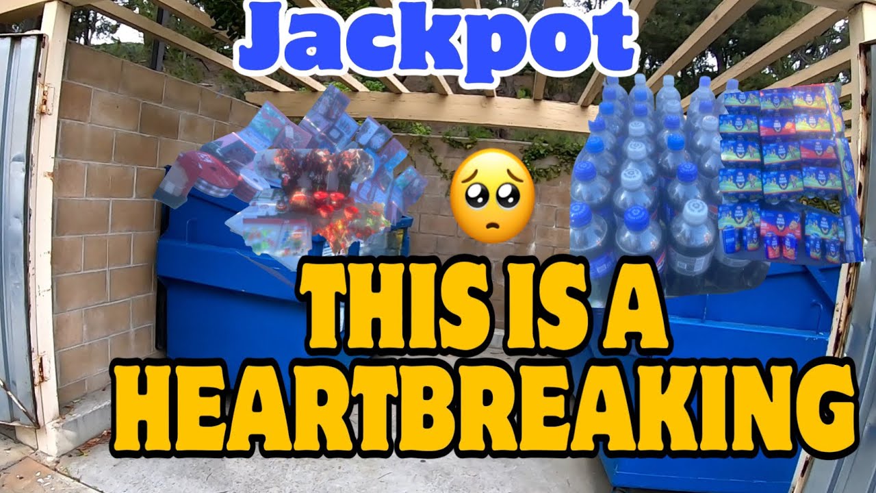 DUMPSTER DIVING- THIS IS HEARTBREAKING HOW WASTEFUL THE STORES ARE,  TOSSING BRAND NEW STUFF!!