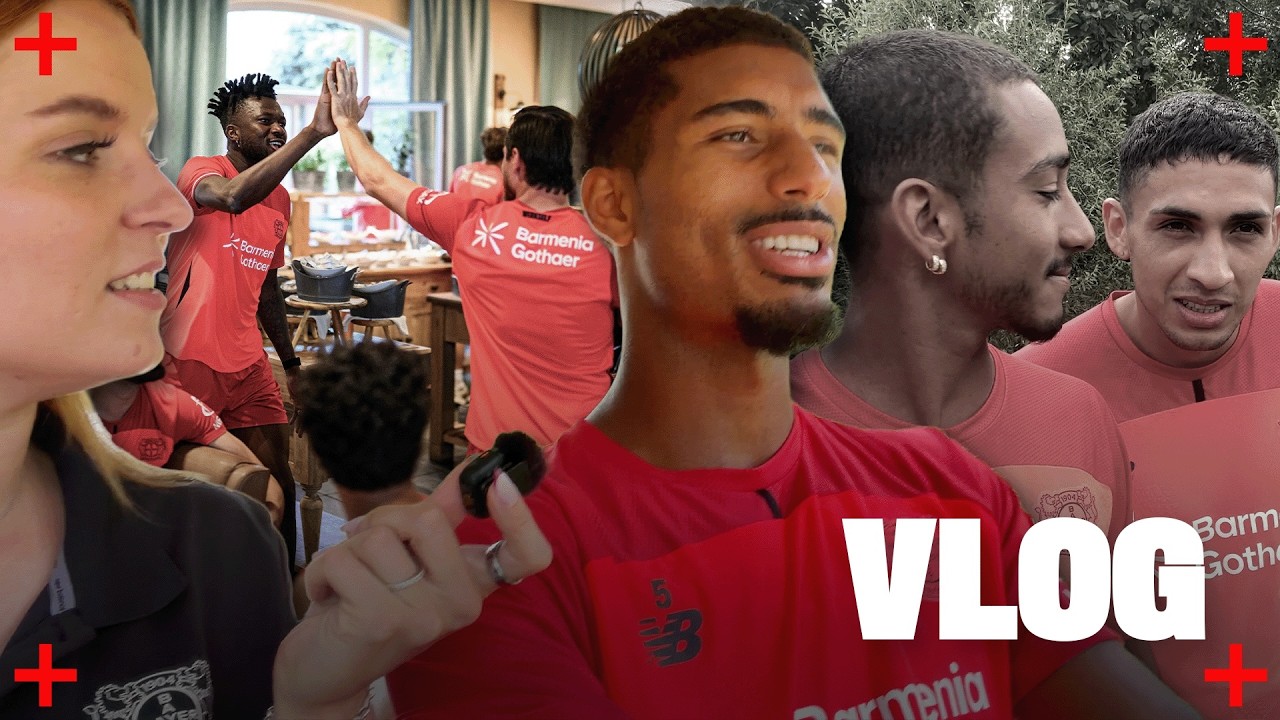 Training camp Vlog: Between golf cart talks and team event ⛳⚽