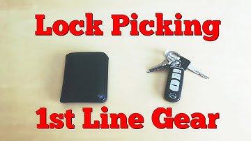Lock Pick EDC - First Line Gear 1-3