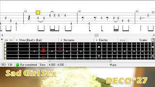 Sad Girl Sex (Bass TAB) - DECO*27