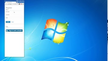 Sign in with LinkedIn