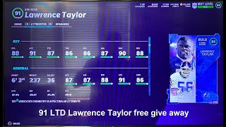 LTD Lawrence Taylor free giveaway by Shane Styne 33 views 3 years ago 3 minutes, 19 seconds