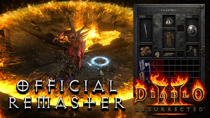 Blizzard officially announces a Diablo 2 REMASTER!!! Diablo 2 Resurrected  Blizzcon 2021 - DayDayNews