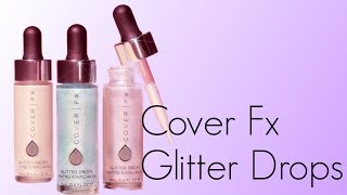 COVER FX GLITTER DROPS by gossmakeupchat 20,049 views 6 years ago 2 minutes, 35 seconds