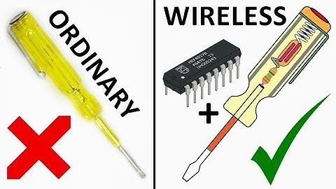 AC Voltage Detector - How to make Wireless Tester Using 4017 IC (Non Contact - Very Sensitive)