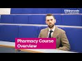 Course overview  pharmacy