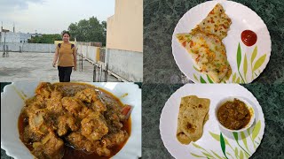What I eat in a day? Breakfast 2 Dinner (Daily Routine) | Glamorous Pratibha | Uttapam | Mutton |