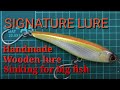 Stickbait wooden lure HANDMADE