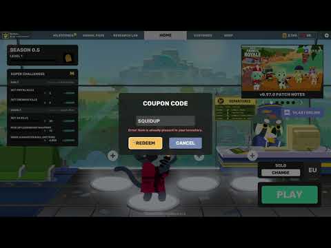 All Codes In Super Animal Royale - How To Redeem Coupon Codes