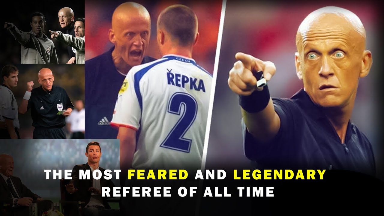 RESPECTED And  FEARED By Players | Legend Pierluigi Collina | The World's Best Referee