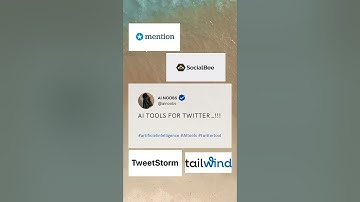 AI Tools for Twitter | AI Tools for Tweets | Tweet Skills #twitter #aitools #techshorts #elonmusk