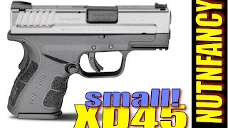 Go Everywhere .45 ACP: XD45 Subcompact