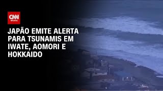 Terremoto de magnitude 7,5 atinge costa do Japão | CNN NOVO DIA