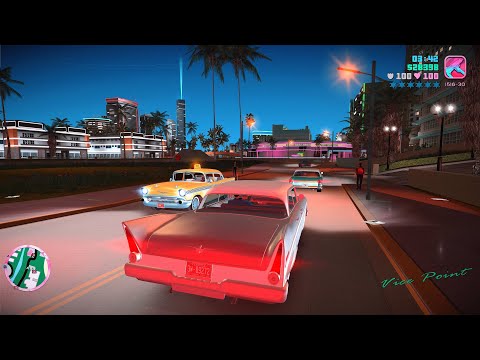 Grand Theft Auto Vice City Gameplay Walkthrough Part 10 - GTA Vice City PC 8K 60FPS (No Commentary)