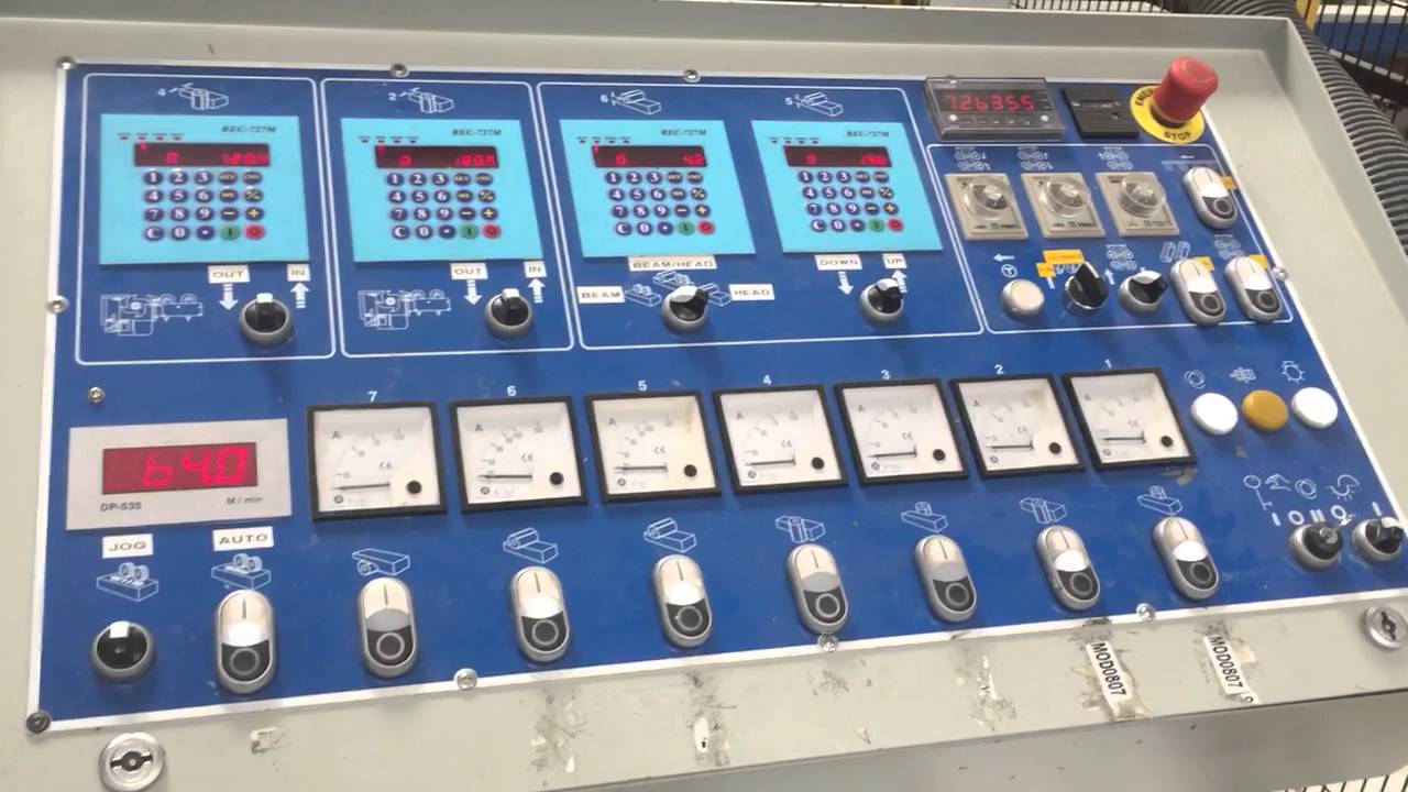 Leadermac full MDF production line 80 mtrs/min