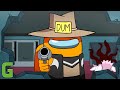 Among us sheriff song  one shot  gamingly among us animation