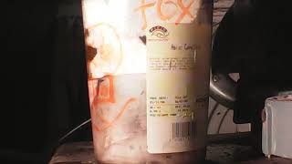 How to compress styrofoam into nothingness. Easy recycling