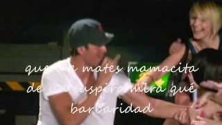 Video thumbnail of "Enrique Iglesias- Mamacita+lyrics on screen(con letras)"