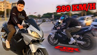 600CC MOTOR SÜRDÜM (CBR 600F) ! - gazladık..