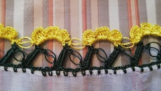 Tığ İle Örülen Oya Modeli Yapımı