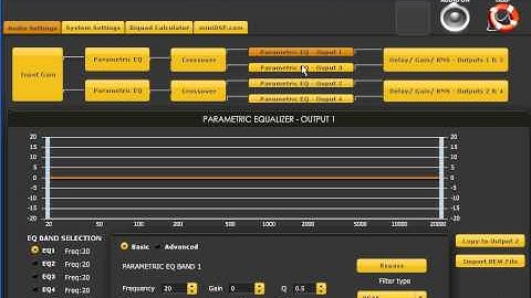 miniDSP 2.1 Advanced Plug-in