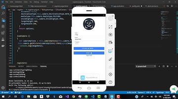 ionic 4 facial recognition auth with laravel 5.8-(9)-testing our camera functionality