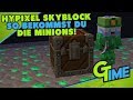 MINECRAFT HYPIXEL SKYBLOCK MINION GUIDE! - MINECRAFT DEUTSCH | GAMERSTIME