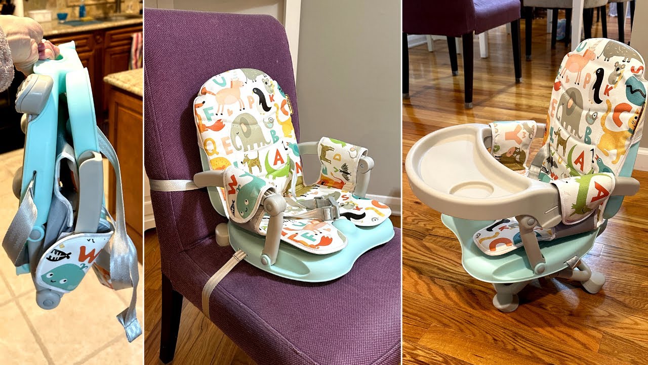 YOLEO Baby High Chair Booster Seat for Dining Table, Adjustable