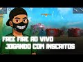 FREE FIRE AO VIVO!!! 🖤😜 4V4 OU 6V6 🖤😜 JOGANDO COM INSCRITOS 🖤😜 O CANSADO TA ON 🔥🖤😜 #7k