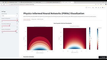 Physics-Informed Neural Networks (PINNs) visualization