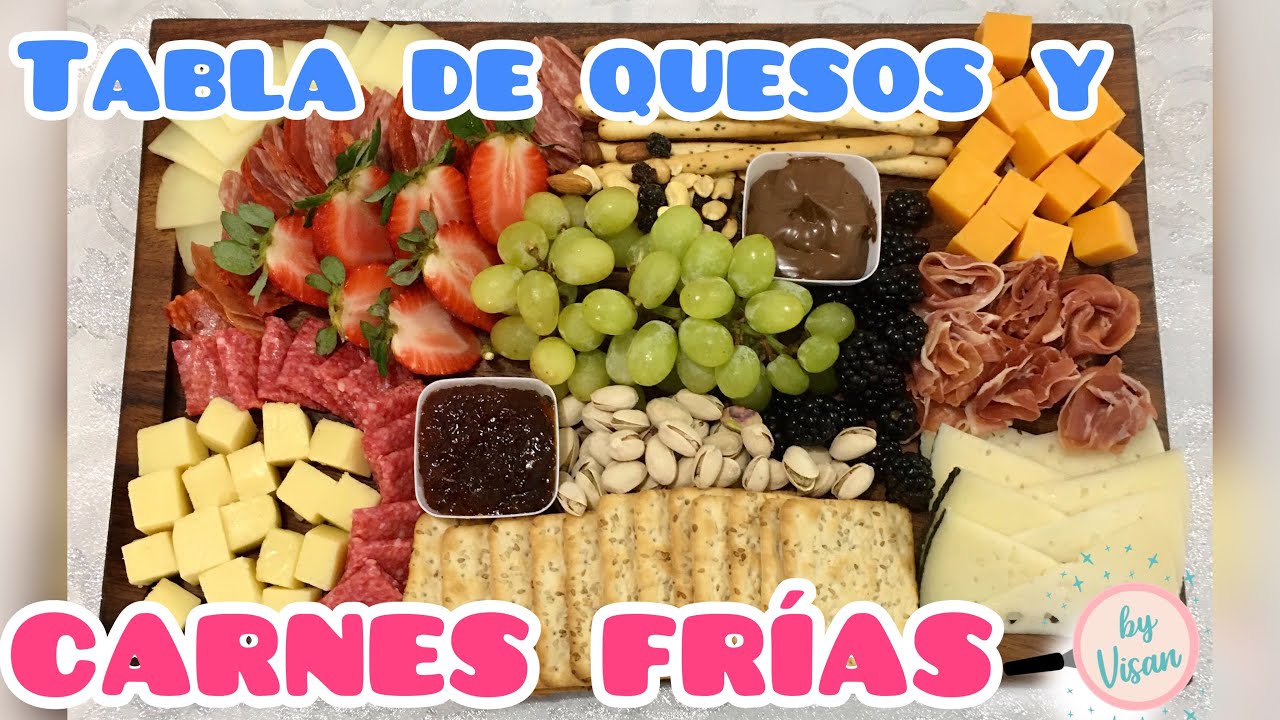 Tabla de quesos y carnes frías