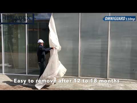 Window protection untill end of construction works