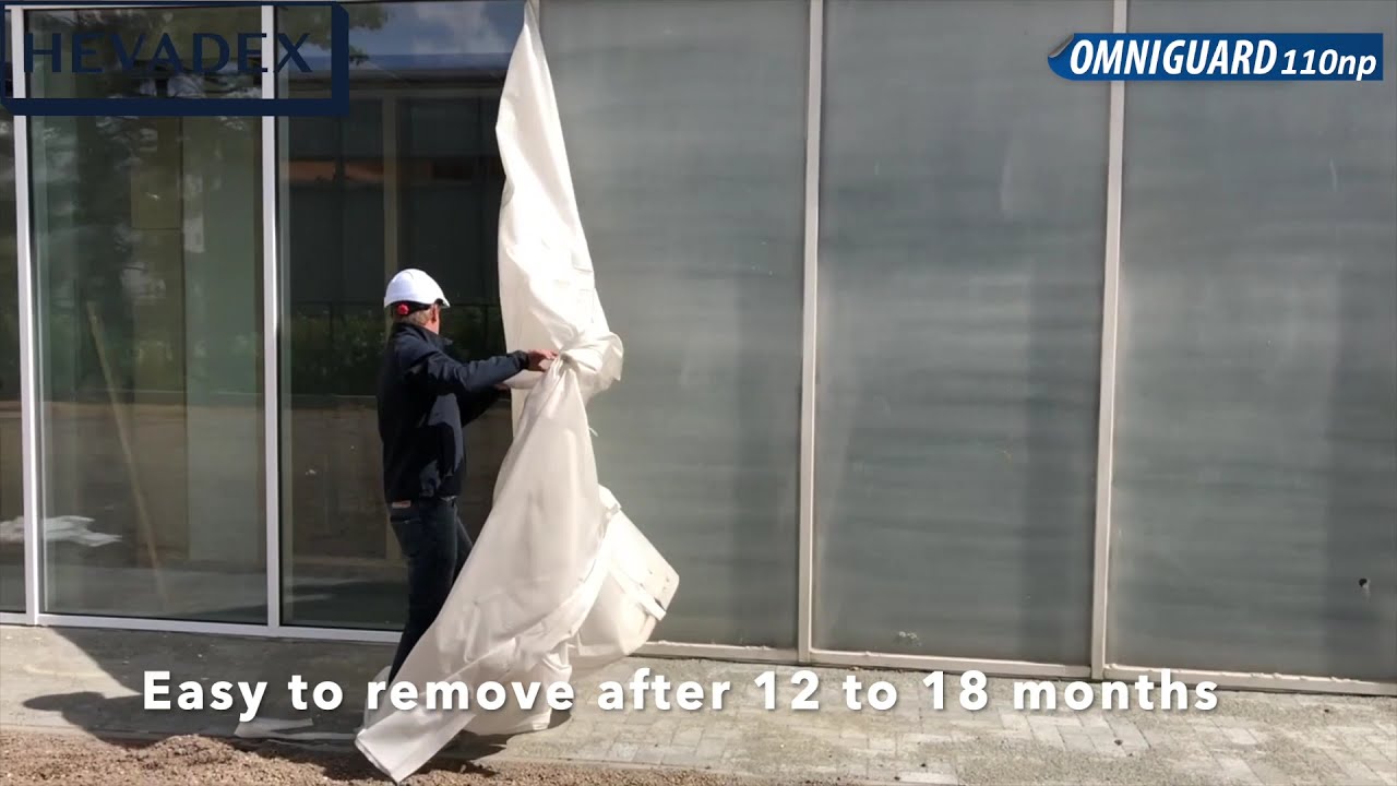 Window protection untill end of construction works