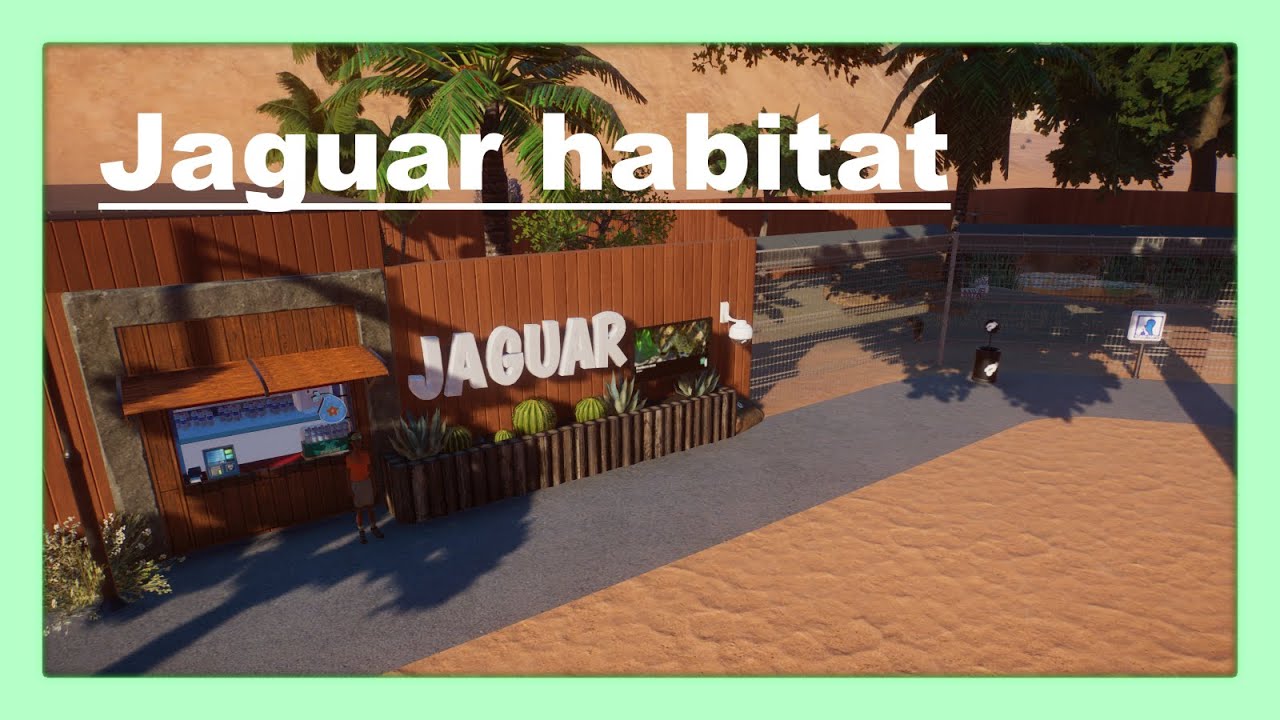 Jaguar habitat zoo speedbuild YouTube