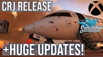 LATEST AEROSOFT NEWS at Microsoft Flight Simulator 2020 | CRJ VERSION 1.0.6 ANNOUNCED!