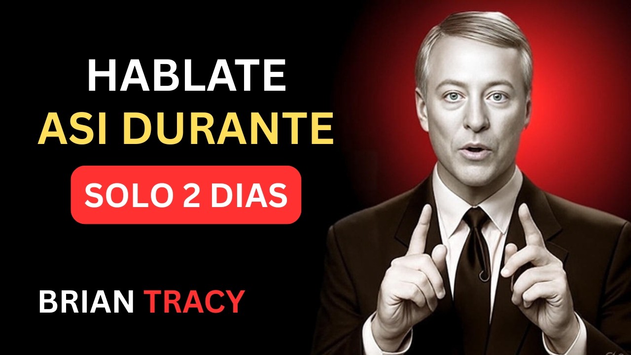 Háblate Así Durante 2 DÍAS y Cambia Tu VIDA 🔥 - Brian Tracy Español